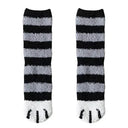 Cozy Cartoon Paw Print Fleece Socks Kawaii Comfort Cozy Cartoon Paw Print Fleece Socks Kawaii Comfort