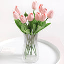 Artificial Tulip Bouquet: Vibrant Vase Decor for Weddings Artificial Tulip Bouquet: Vibrant Vase Decor for Weddings