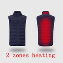 Nine Areas Heated Vest Jacket USB Men Winter Hunting Jacket Nine Areas Heated Vest Jacket USB Men Winter Hunting Jacket