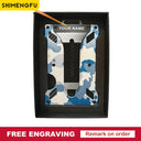 Customize Name Wallet For Men Slim Aluminum RFID Blocking Customize Name Wallet For Men Slim Aluminum RFID Blocking