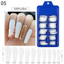 False Nail Extension Kit with Gel Tips & Tools for Professionals False Nail Extension Kit with Gel Tips & Tools for Professionals