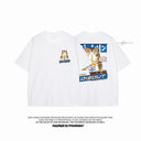 100% Cotton Men's T-shirts Japanese Style Cat Anime Tees 100% Cotton Men's T-shirts Japanese Style Cat Anime Tees