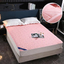 Waterproof King Size Bedspread Quilted Mattress Protector Pad Waterproof King Size Bedspread Quilted Mattress Protector Pad