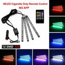Car Interior LED Music Sync Ambient Lighting Kit Elevate Car Interior LED Music Sync Ambient Lighting Kit Elevate