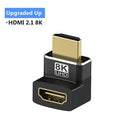 Ultimate 8K HDMI Compatible Right Angle Cable Adapter Ultimate 8K HDMI Compatible Right Angle Cable Adapter