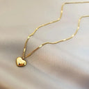 New Crossborder Couple Clavicle Chain Heart Necklace New Crossborder Couple Clavicle Chain Heart Necklace
