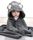 Baby Bath Towel Cartoon Blanket With Strong Absorption Baby Bath Towel Cartoon Blanket With Strong Absorption