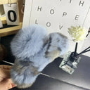 Crab Plush Fur Hair Clip Trendy Accessory For Girls Crab Plush Fur Hair Clip Trendy Accessory For Girls