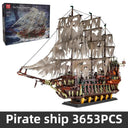 Flying Dutchman Pirate Ship Building Blocks Educational Gift Flying Dutchman Pirate Ship Building Blocks Educational Gift
