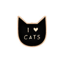Charming Cat Enamel Pins Cartoon Animal Brooch Jewelry Gift Charming Cat Enamel Pins Cartoon Animal Brooch Jewelry Gift