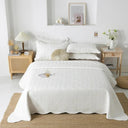 1/3pc Luxury Euro Style Bedspread Cotton Filling Summer Blanket 1/3pc Luxury Euro Style Bedspread Cotton Filling Summer Blanket