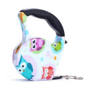 Retractable Dog Leash: Fashion Printed Auto Traction Rope Retractable Dog Leash: Fashion Printed Auto Traction Rope