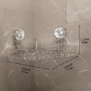 Suction Cup Storage Rack Rectangle Organizer Shelf No Drilling Suction Cup Storage Rack Rectangle Organizer Shelf No Drilling