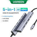 UGREEN USB C Hub 4K HDMI PD USB Ports Multiport Dock UGREEN USB C Hub 4K HDMI PD USB Ports Multiport Dock