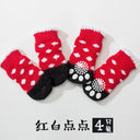 Adorable Anti-Slip Paw Socks for Small Dogs Cozy Scratch-Proof Adorable Anti-Slip Paw Socks for Small Dogs Cozy Scratch-Proof