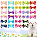 Pet Grooming Bows: Stylish Accessories for Small Pets 30pcs Pet Grooming Bows: Stylish Accessories for Small Pets 30pcs