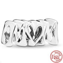 Sterling Silver Puppy Family Zircon Pendant For Dog Lovers Sterling Silver Puppy Family Zircon Pendant For Dog Lovers