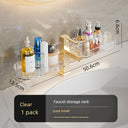 Wall-Mounted Punch-Free Sink Mirror Drain Rack Suction Cup Wall-Mounted Punch-Free Sink Mirror Drain Rack Suction Cup