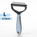 Pet Grooming Comb: Shedding Trimming Deshedding Brush Tool Pet Grooming Comb: Shedding Trimming Deshedding Brush Tool