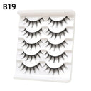 Volume & Length Boosting Natural Manga Eyelashes 5 Pairs Volume & Length Boosting Natural Manga Eyelashes 5 Pairs