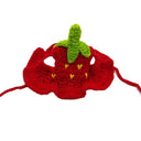 Cat & Dog Knitted Party Hat Elastic Cute Photo Props Cat & Dog Knitted Party Hat Elastic Cute Photo Props