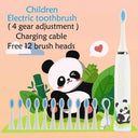 Colorful Cartoon Sonic Kids Electric Toothbrush Waterproof Colorful Cartoon Sonic Kids Electric Toothbrush Waterproof