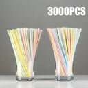 Colorful & Black Reusable Party Straws Eco-Friendly Essential Colorful & Black Reusable Party Straws Eco-Friendly Essential