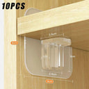 Adhesive Shelf Pegs with Partition Brackets Maximize Closet Organization Adhesive Shelf Pegs with Partition Brackets Maximize Closet Organization