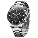 Celestial Moon Phase Chronograph Watch Elegant Timepiece Celestial Moon Phase Chronograph Watch Elegant Timepiece