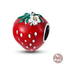 Sterling Silver Red Heart Beads for Pandora Jewelry Gifts Sterling Silver Red Heart Beads for Pandora Jewelry Gifts