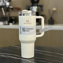 Stanley 1.18L Stainless Steel Cup With Straw Durable 304 Stanley 1.18L Stainless Steel Cup With Straw Durable 304