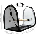 Bird Parrot Carrier Backpack Lightweight Portable Sunroof Design Bird Parrot Carrier Backpack Lightweight Portable Sunroof Design