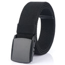 VATLTY Metal Free Men's Elastic Belt Quick Release Nylon Buckle VATLTY Metal Free Men's Elastic Belt Quick Release Nylon Buckle