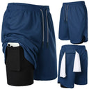 Summer Shorts For Mens Sports Sweatpants 2 In 1 Quick Dry Summer Shorts For Mens Sports Sweatpants 2 In 1 Quick Dry