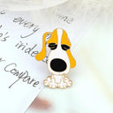 Walking Dogs Cartoon Enamel Pin Labrador Dachshund Bulldog Brooch Walking Dogs Cartoon Enamel Pin Labrador Dachshund Bulldog Brooch