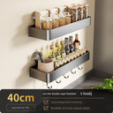 Suction Cup Punch-Free Wall Condiment Hook Rack Storage Suction Cup Punch-Free Wall Condiment Hook Rack Storage