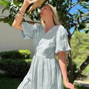 Muslin 100% Cotton Gauze Long Dress For Women Chic Sundress Muslin 100% Cotton Gauze Long Dress For Women Chic Sundress