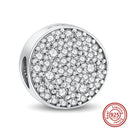 Crown Flowers Heart Silver Bead Charm Elegant Pandora Accessory Crown Flowers Heart Silver Bead Charm Elegant Pandora Accessory