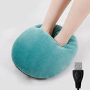 USB Foot Warmer Under Desk Heating Pad 5V 2A Soft Plush USB Foot Warmer Under Desk Heating Pad 5V 2A Soft Plush