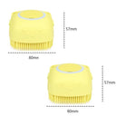 Pet Massage Grooming Brush for Relaxing Bath Experience Pet Massage Grooming Brush for Relaxing Bath Experience