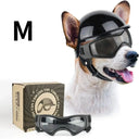 Stylish Dog Sunglasses And Helmet Set For Pet Safety Stylish Dog Sunglasses And Helmet Set For Pet Safety
