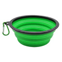 Portable Silicone Dog Bowl Soft Easy Clean Travel Feeder Portable Silicone Dog Bowl Soft Easy Clean Travel Feeder