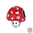 Charming Sterling Silver Red Heart Beads for Pandora Gifts Charming Sterling Silver Red Heart Beads for Pandora Gifts