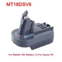 Battery Adapter Makita DeWalt Milwaukee Ryobi Dyson V6 V7 V8 Battery Adapter Makita DeWalt Milwaukee Ryobi Dyson V6 V7 V8