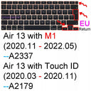 Macbook Air Silicone Keyboard Cover Dustproof Waterproof Skin Macbook Air Silicone Keyboard Cover Dustproof Waterproof Skin