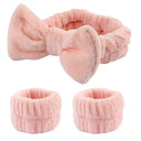 Cute Plush Wristband Hair Tie Makeup Mask Moisture Proof Sleeve Cute Plush Wristband Hair Tie Makeup Mask Moisture Proof Sleeve