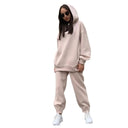 Women Two Piece Sets Tracksuit Hooded Sweatshirt Set Outfit Women Two Piece Sets Tracksuit Hooded Sweatshirt Set Outfit