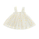 Daisy Tulle Dress For Girls Summer Floral Party Outfit Daisy Tulle Dress For Girls Summer Floral Party Outfit