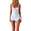 Hirigin Sexy Women Sleeveless Bodycon Mini Dress Summer Hirigin Sexy Women Sleeveless Bodycon Mini Dress Summer