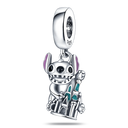 New 925 Sterling Silver Wolf Head Dumbo Pendant Beads New 925 Sterling Silver Wolf Head Dumbo Pendant Beads